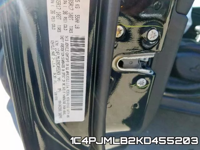 1C4PJMLB2KD455203 фото 2