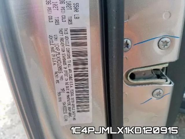 1C4PJMLX1KD120915 фото 2