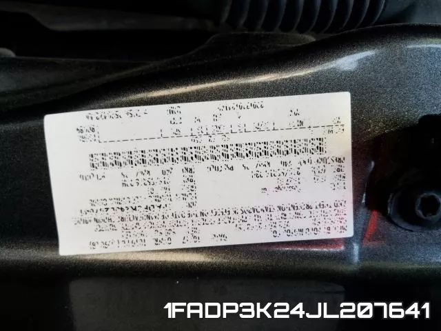 1FADP3K24JL207641 фото 2