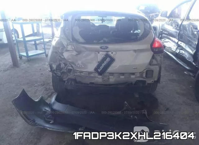 1FADP3K2XHL216404 фото 7