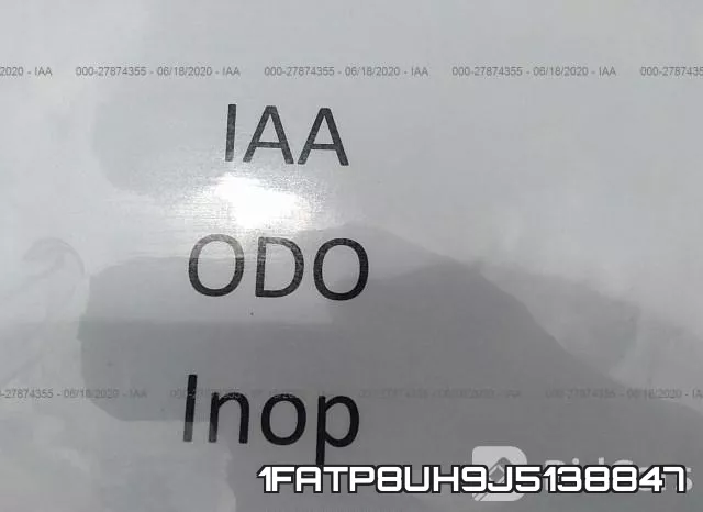 1FATP8UH9J5138847 фото 8