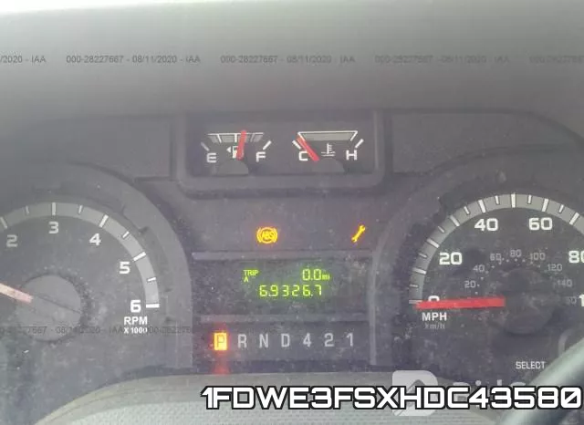 1FDWE3FSXHDC43580 фото 7