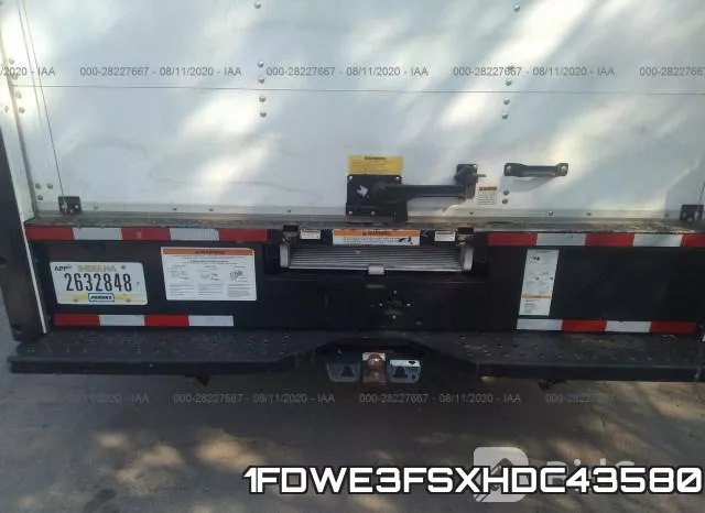 1FDWE3FSXHDC43580 фото 8