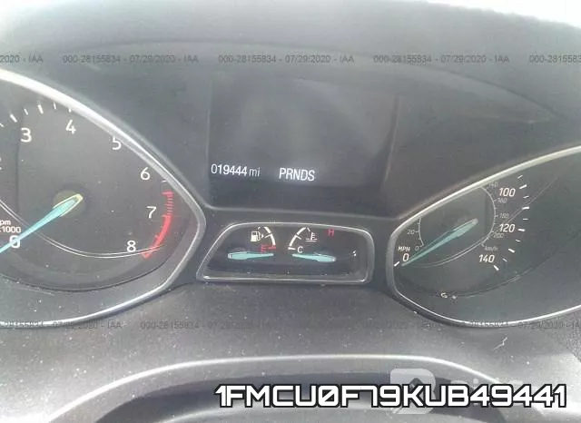1FMCU0F79KUB49441 фото 8