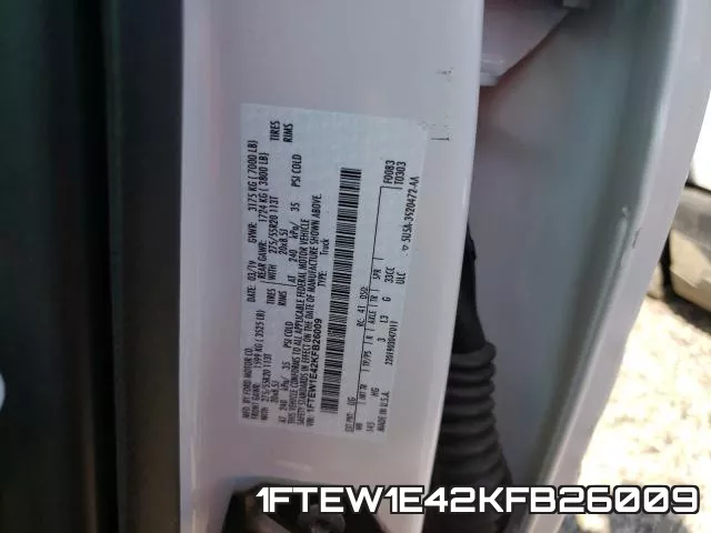 1FTEW1E42KFB26009 фото 2
