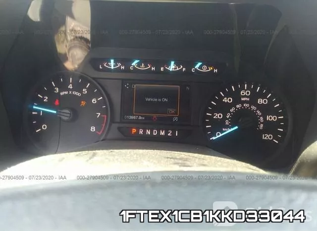 1FTEX1CB1KKD33044 фото 8