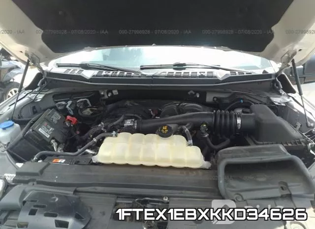 1FTEX1EBXKKD34626 фото 2