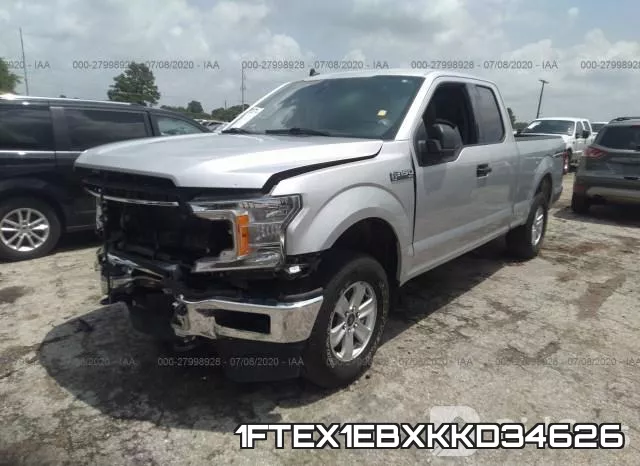 1FTEX1EBXKKD34626 фото 3