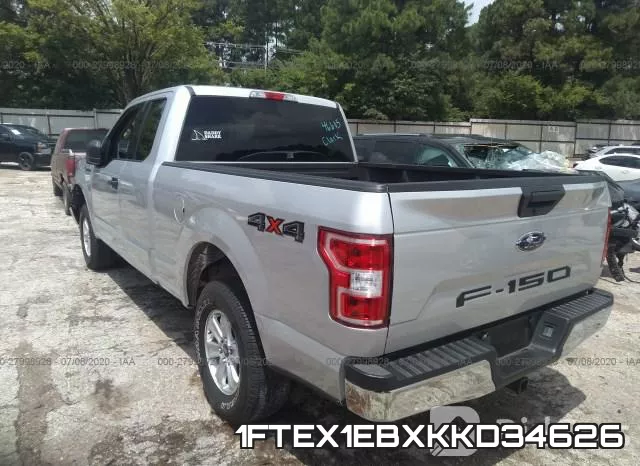 1FTEX1EBXKKD34626 фото 4