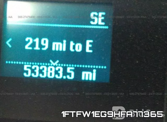 1FTFW1EG9HFA77365 фото 8