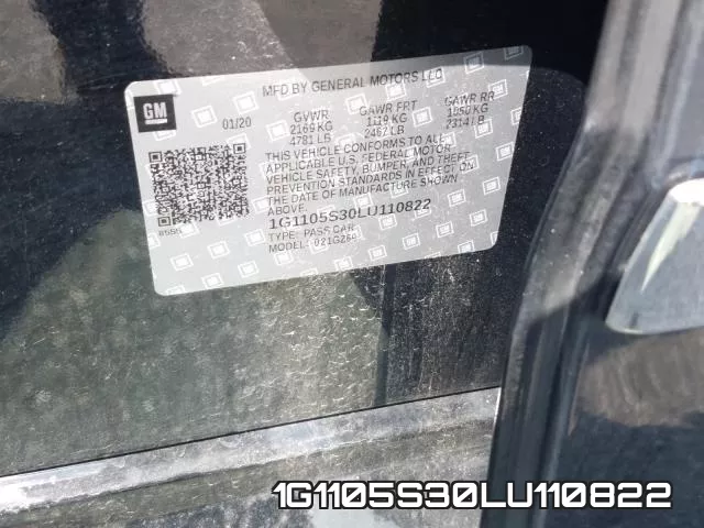 1G1105S30LU110822 фото 2