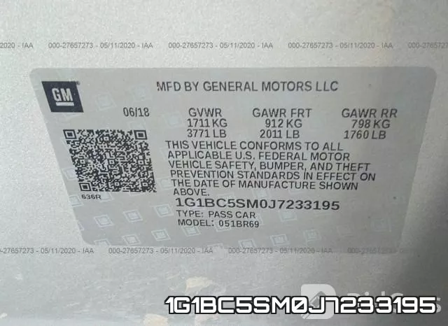 1G1BC5SM0J7233195 фото 10
