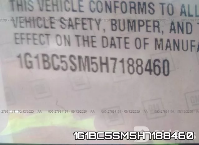 1G1BC5SM5H7188460 фото 10