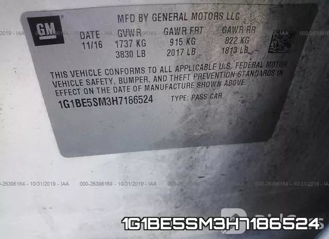 1G1BE5SM3H7186524 фото 10