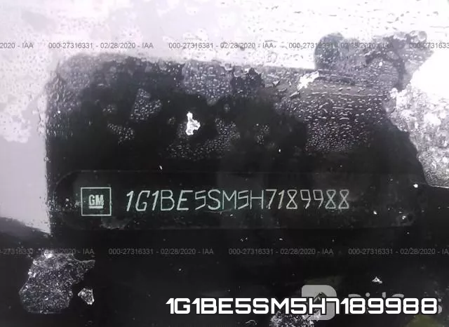 1G1BE5SM5H7189988 фото 10