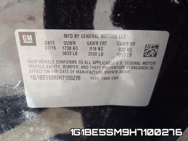 1G1BE5SM9H7100276 фото 2