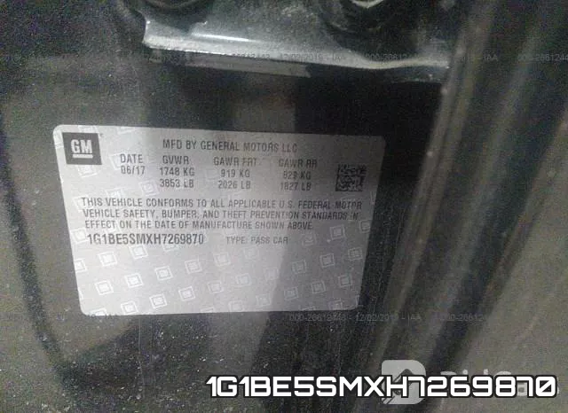 1G1BE5SMXH7269870 фото 10