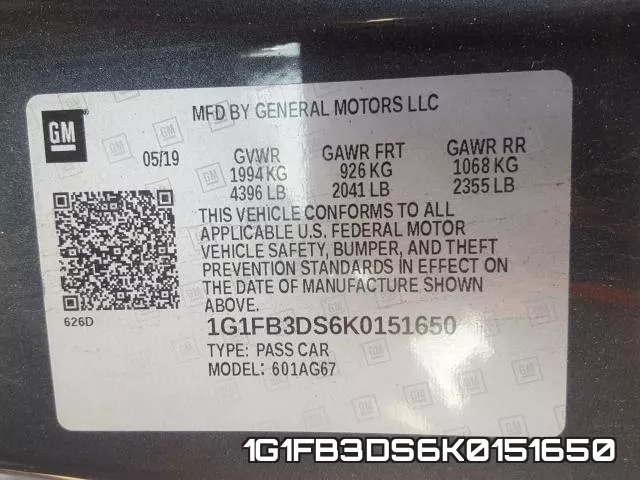 1G1FB3DS6K0151650 фото 2