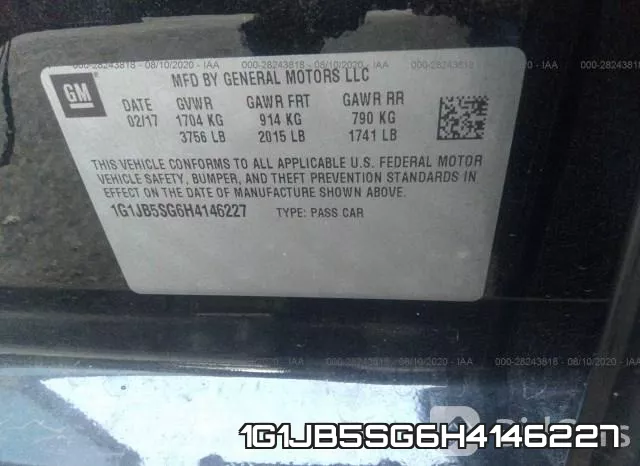 1G1JB5SG6H4146227 фото 10