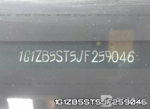 1G1ZB5ST5JF259046 фото 10