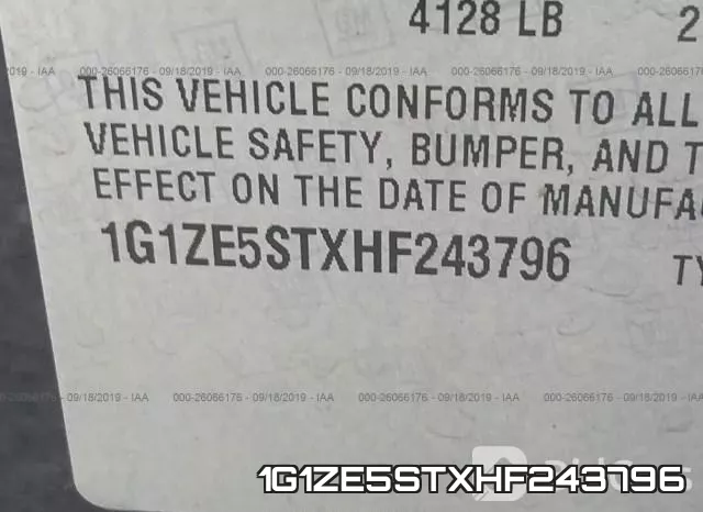 1G1ZE5STXHF243796 фото 10