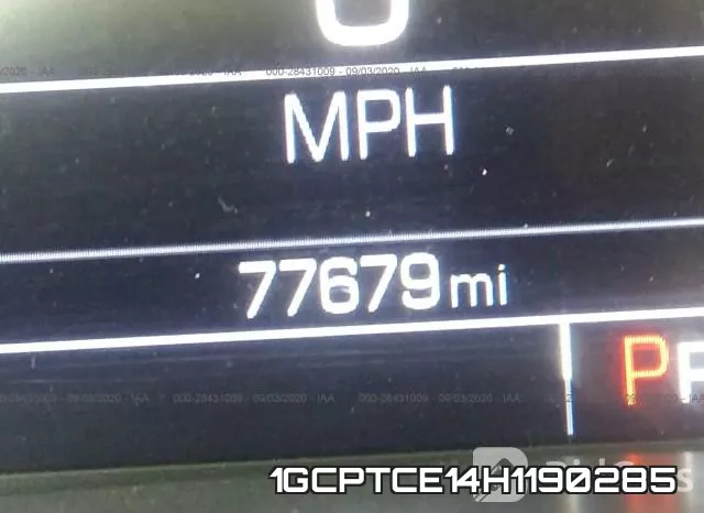 1GCPTCE14H1190285 фото 8