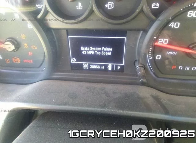1GCRYCEH0KZ200925 фото 8