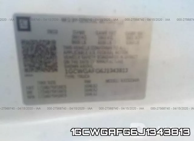 1GCWGAFG6J1343813 фото 10