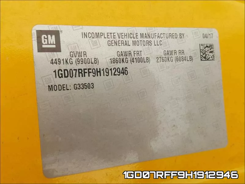 1GD07RFF9H1912946 фото 2
