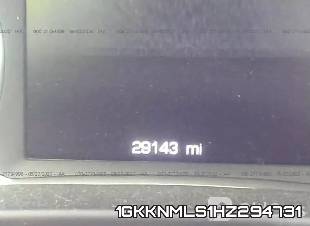 1GKKNMLS1HZ294731 фото 8