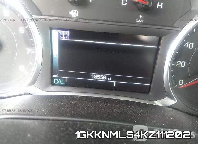 1GKKNMLS4KZ111202 фото 8