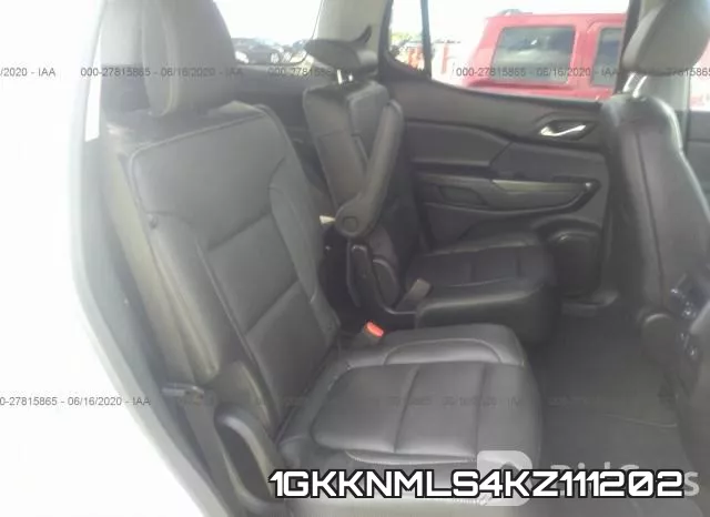 1GKKNMLS4KZ111202 фото 9