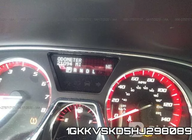 1GKKVSKD5HJ298089 фото 8