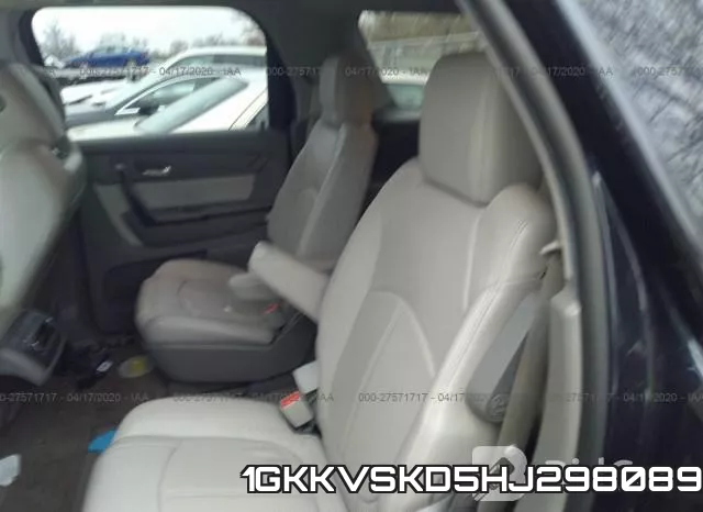 1GKKVSKD5HJ298089 фото 9