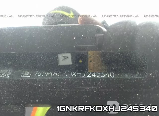 1GNKRFKDXHJ245340 фото 10
