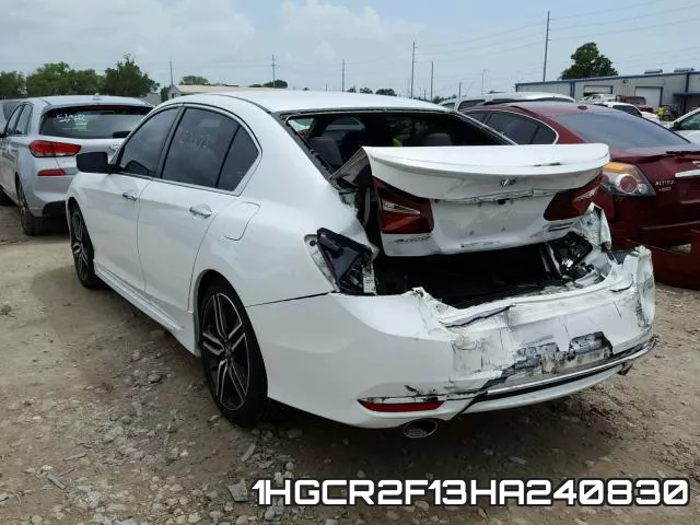 1HGCR2F13HA240830 фото 4