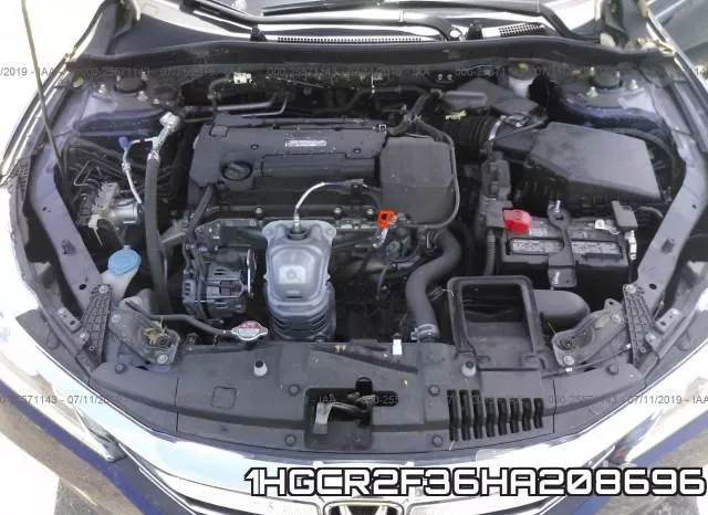 1HGCR2F36HA208696 фото 2