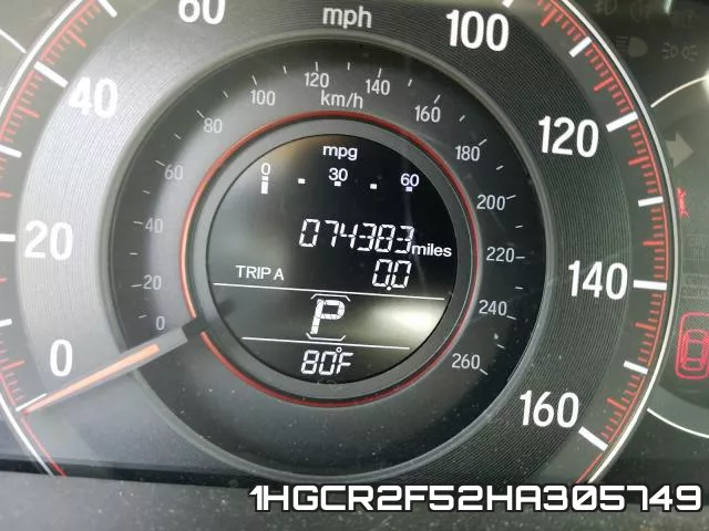 1HGCR2F52HA305749 фото 9