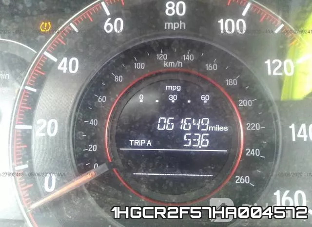 1HGCR2F57HA004572 фото 8