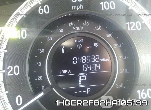 1HGCR2F82HA105139 фото 8