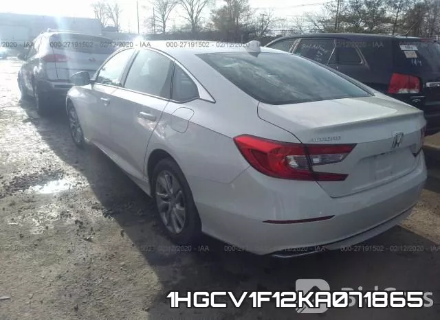 1HGCV1F12KA071865 фото 4