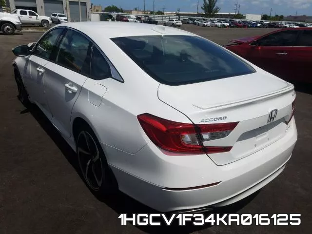 1HGCV1F34KA016125 фото 4