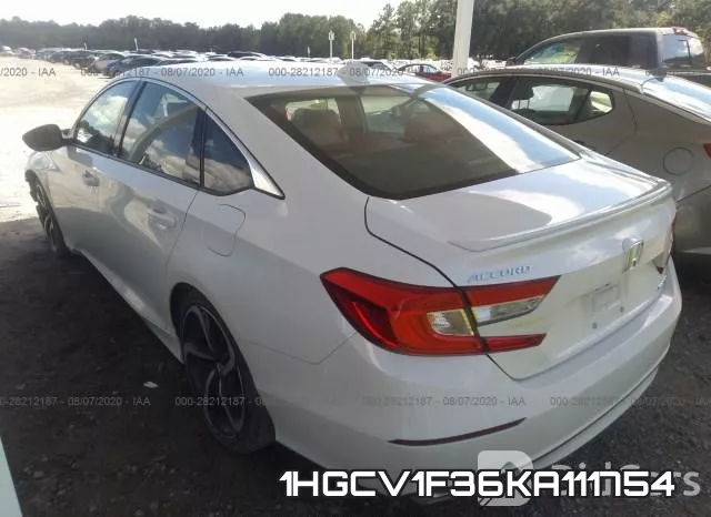 1HGCV1F36KA111754 фото 4