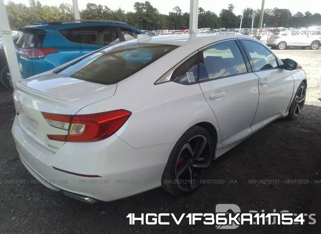 1HGCV1F36KA111754 фото 5