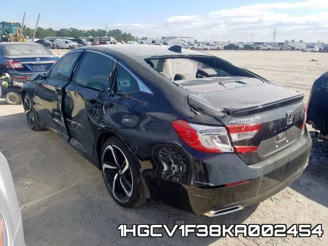 1HGCV1F38KA002454 фото 4