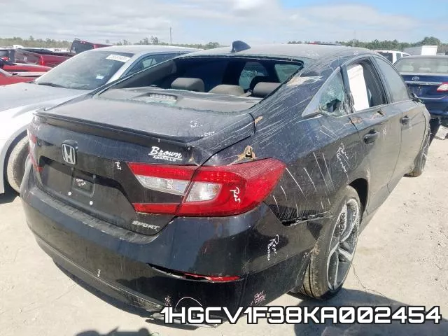 1HGCV1F38KA002454 фото 5