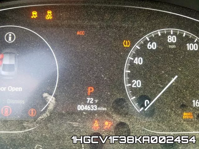 1HGCV1F38KA002454 фото 9