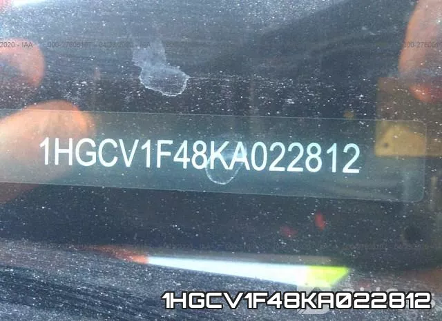 1HGCV1F48KA022812 фото 10