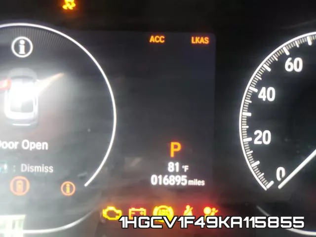 1HGCV1F49KA115855 фото 9