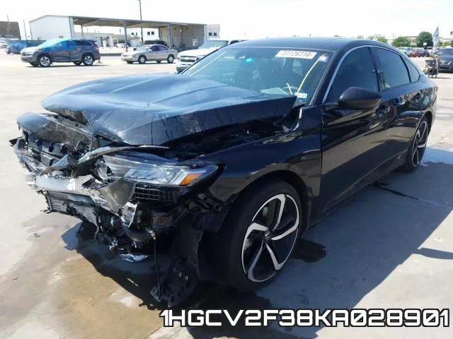 1HGCV2F38KA028901 фото 3